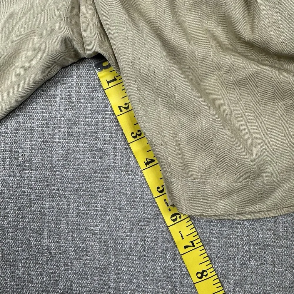 Tommy Bahama Shorts Mens 33 Tan Beige Casual Performance Chino Pleated